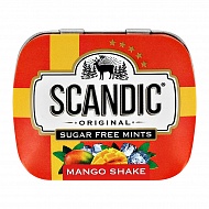 Освежающие драже `SCANDIC` `ORIGINAL` без сахара со вкусом манго 14 г