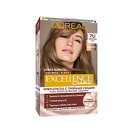 Крем-краска для волос `LOREAL` `EXCELLENCE` CREME UNIVERSAL NUDES тон 7U (универсальный русый)