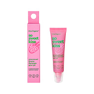Блеск-бальзам для губ `MISS ORGANIC` So Sweet Kiss увлажняющий с клубникой и кокосом 10 мл