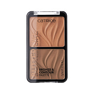 Палетка для лица `CATRICE` BUTTER LIKE BRONZE & CONTOUR тон 020 Shape it my way