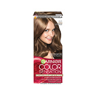 Краска для волос `GARNIER` `COLOR SENSATION` тон 6.0 (Роскошный темно-русый)