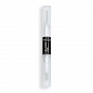 Гель для бровей `REVOLUTION` `RELOVE` GLOSSY FIX фиксирующий 2 в 1