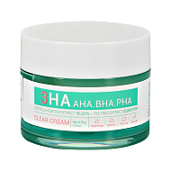 Крем для лица `ESFOLIO` 3HA c AHA, BHA и PHA-кислотами 50 г
