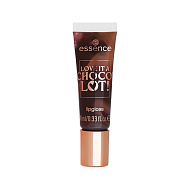 Блеск для губ `ESSENCE` LOVE IT A CHOCO` LOT! с ароматом шоколада тон 01 Melted bliss chocolate kiss
