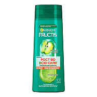 Шампунь для волос `GARNIER` `FRUCTIS` РОСТ ВО ВСЮ СИЛУ укрепляющий (для ослабленных волос, склонных к выпадению) 400 мл