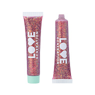 Глиттер-гель для лица `LOVE GENERATION` WE LOVE GLITTER тон 03 Glimmering galaxy