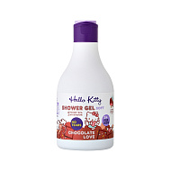 Гель для купания `HELLO KITTY` Chocolate Love с ароматом шоколада и экстрактом алоэ (детский 3+) 250 мл