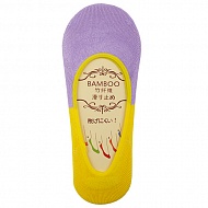 Подследники женские `SOCKS` COTTON сиреневые р-р единый