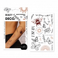 Набор переводных мини-тату `DECO.` by Miami tattoos (Muse)
