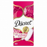 Прокладки ежедневные `DISCREET` Normal Single 20 шт
