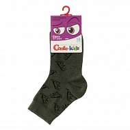 Носки детские `CONTE KIDS` CK CLASS хаки (33-35)