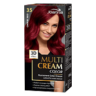 Краска для волос `JOANNA` MULTI CREAM 3D Красная вишня (тон 35)
