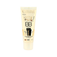 Крем тональный для лица `EVELINE` SATIN TOUCH BB CREAM тон 002 Beige с увлажняющей сывороткой