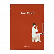 Маска для лица `PACK AGE` I love myself (выравнивающая тон кожи) 25 г