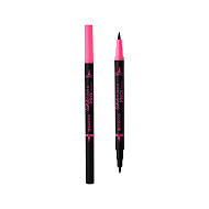 Подводка для глаз `ESSENCE` LINE IT LIKE A PRO! двухсторонняя со стирающим кончиком тон 01 Черный
