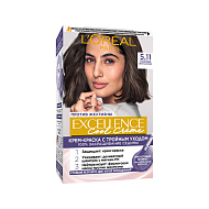 Крем-краска для волос `LOREAL` `EXCELLENCE` COOL CREME тон 5.11 (Светло - Каштановый)