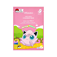 Маска для лица `JMSOLUTION` POKEMON с коллагеном 30 мл