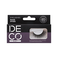 Накладные ресницы `DECO.` ART EYELASHES BASE №005 черные