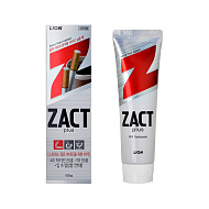Паста зубная `LION` `ZACT` PLUS Отбеливающая для курящих 150 г