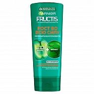 Бальзам-ополаскиватель для волос `GARNIER` `FRUCTIS` РОСТ ВО ВСЮ СИЛУ укрепляющий (для ослабленных волос, склонных к выпадению) 387 мл