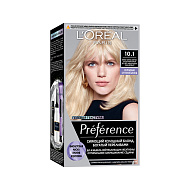 Краска для волос `LOREAL` `PREFERENCE` COOL BLONDS тон 10.1 (Хельсинки) 40 мл