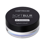 Пудра для лица `CATRICE` SOFT BLUR MATTE рассыпчатая матирующая тон 040 Tan
