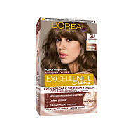 Крем-краска для волос `LOREAL` `EXCELLENCE` CREME UNIVERSAL NUDES тон 6U (универсальный темно-русый)