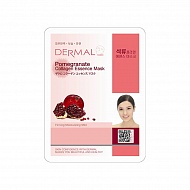 Маска для лица `DERMAL` с экстрактом граната и коллагеном
