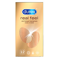 Презервативы `DUREX` RealFeel (для естественных ощущений) 12 шт