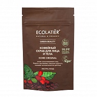 Скраб для лица и тела `ECOLATIER` КОФЕ ORIGINAL Экстра-уход 40 г