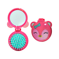 Расческа `MISS PINKY` `FAVS` с зеркалом