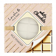 Пудра для лица `LOVELY` CHOCOLATE white rice