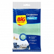 Салфетка для пола `BIG CITY` вискозная ТВИСТ 1 шт