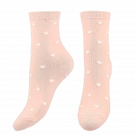 Носки `SOCKS` White heart р-р единый