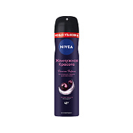 Део-спрей жен. `NIVEA` ЖЕМЧУЖНАЯ КРАСОТА Черный жемчуг (антиперспирант) 150 мл
