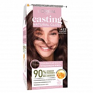 Крем-краска для волос `LOREAL` `CASTING` NATURAL GLOSS Ухаживающая тон 423 (Горячий шоколад)