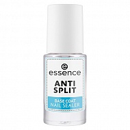 Базовое покрытие для ногтей `ESSENCE` BASE COAT NAIL SEALER anti split nail sealer против расслоения 8 мл