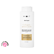 Бальзам-ополаскиватель для волос `MIXIT` `HAIR EXPERT` COLLAGEN+AMINO ACIDS для усиления блеска 400 мл