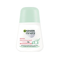 Део-ролл жен. `GARNIER` MINERAL Гиалуроновый уход 72ч. 50 мл