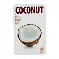 Маска для лица `THE ICELAND` с экстрактом кокоса (укрепляющая) 20 г