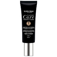 Крем тональный для лица `DEBORAH` 24ORE CARE PERFECTION EXTREME WEAR тон 0 белоснежно розовый