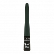 Подводка для глаз `NOTE` ELEGANT MATTE DIPLINER тон 04 зеленый