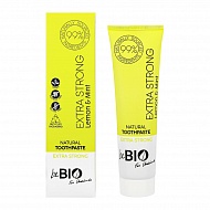 Паста зубная `BEBIO` EXTRA STRONG Лимон и мята 100 мл