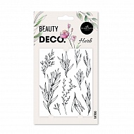 Татуировка для тела `DECO.` FLORAL by Miami tattoos переводная (Herb)