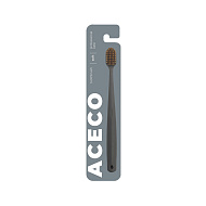 Щетка зубная `ACECO` black (мягкая)