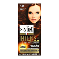 Крем-краска для волос `STYLIST COLOR PRO` INTENSE тон 5.3 Золотистый каштан