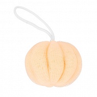 Мочалка-шар для тела `DECO.` синтетическая (pumpkin)