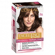 Крем-краска для волос `LOREAL` `EXCELLENCE` тон 4 (Каштановый)
