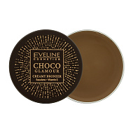 Бронзер для лица `EVELINE` CHOCO GLAMOUR кремовый тон 02