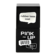 Выравнивающая база для ногтей UV/LED `PINK UP` `PRO` rubber base coat каучук 10 мл